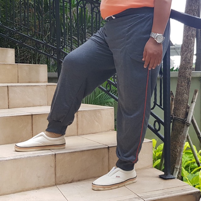 CCfashion celana panjang jogger Big Size Men variasi list-Hummer LIST
