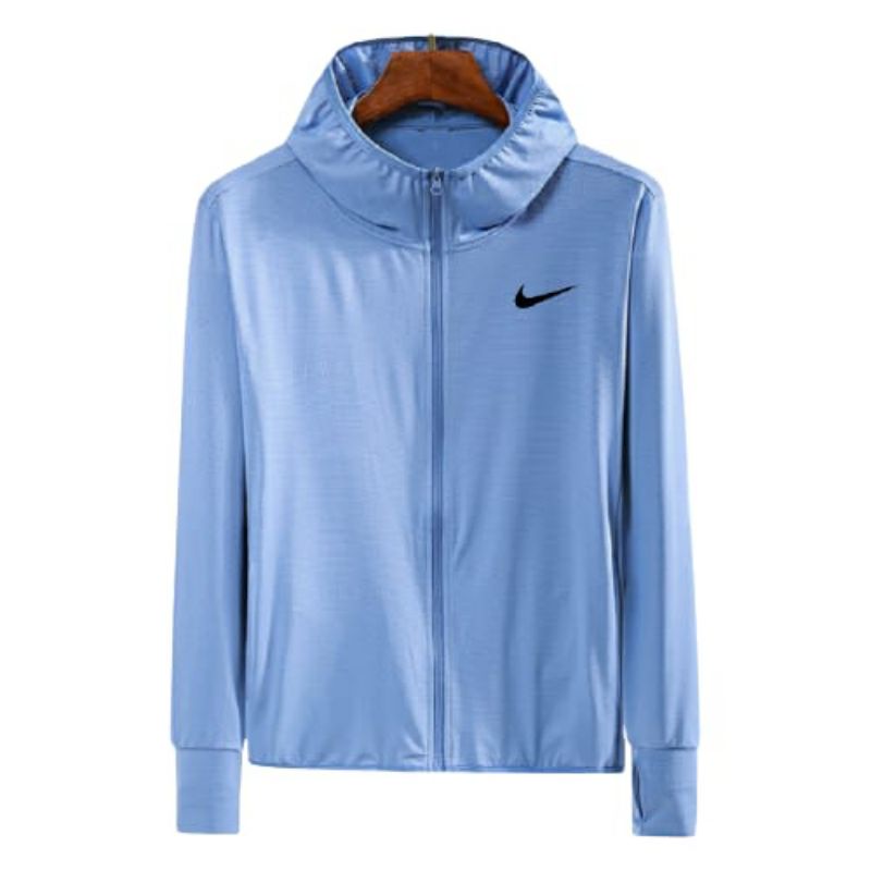 Jaket Mesh Hoodie UV protection olahraga JPS  WomenWOMEN AIRism Jaket Mesh Hoodie