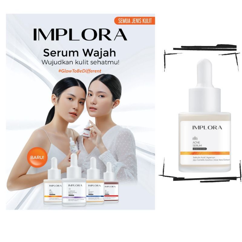 SERUM IMPLORA wajah kecantikan|SERUM IMPLORA official|SERUM IMPLORA acne