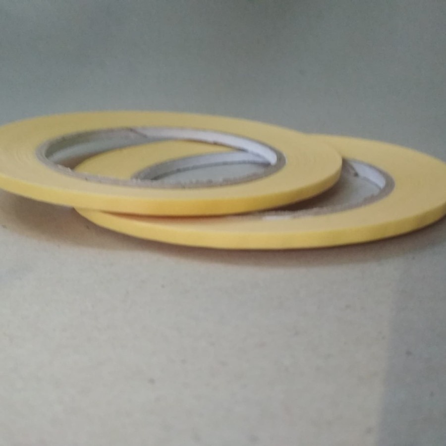 

Masking Tape Lakban Kertas Tahan Panas Lebar 4 mm Panjang 50 meter