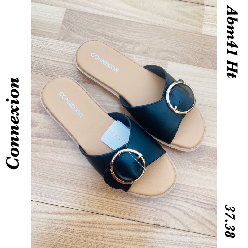 Sandal Flat Connexion ABM41 Hitam