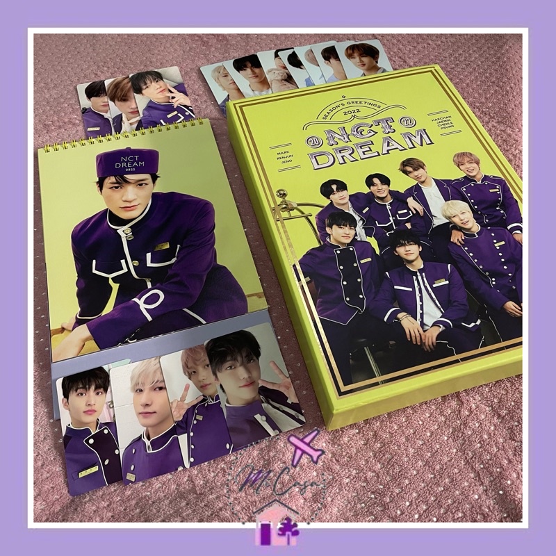 [READY] SHARING NCT DREAM 2022 SEASON'S GREETINGS SM STORE BENEFIT