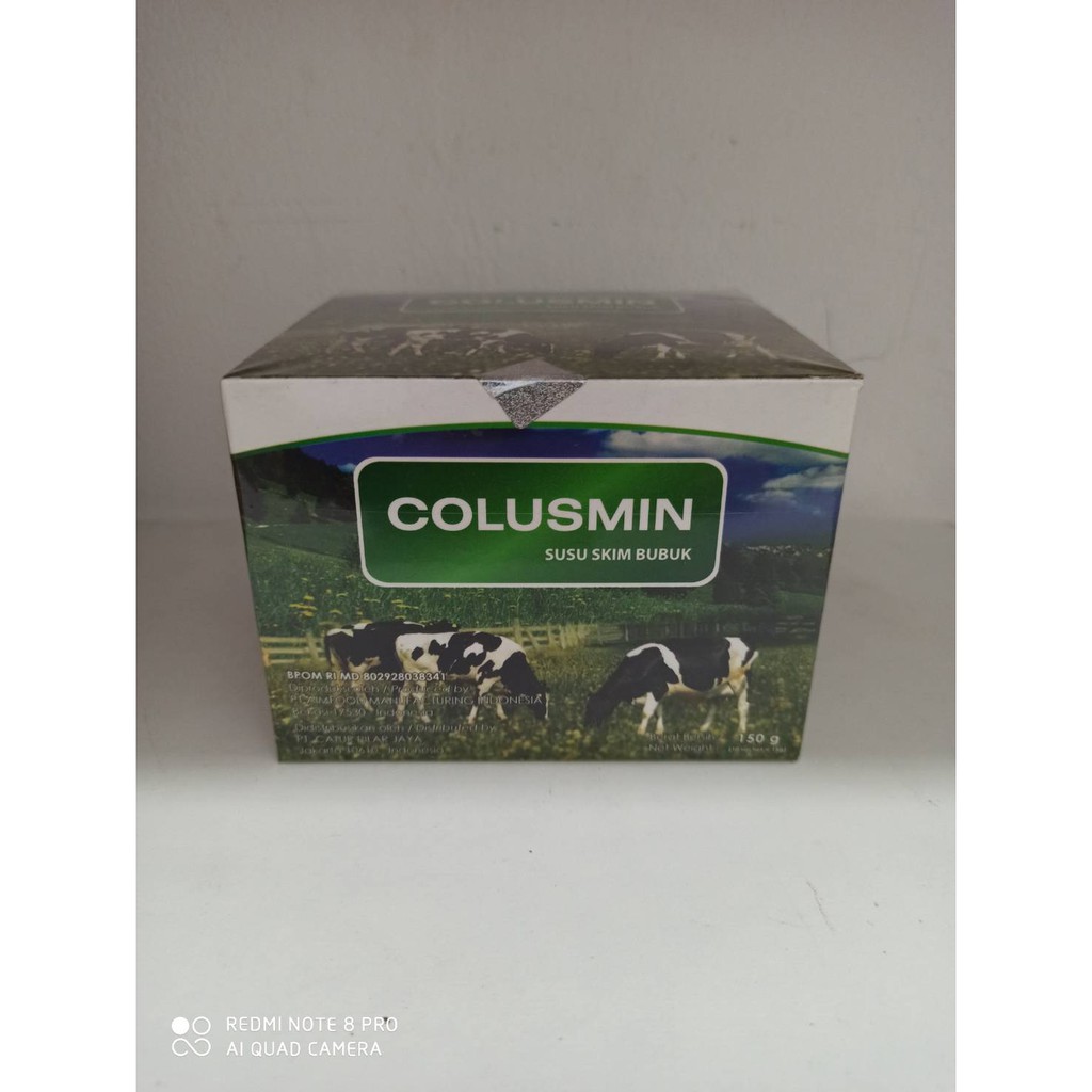 

COLUSMIN SUSU SKIM BUBUK RENDAH LEMAK 10 SACHET