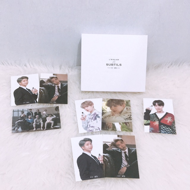 Sharing VT x BTS Perfume Latelier Photocard & Box