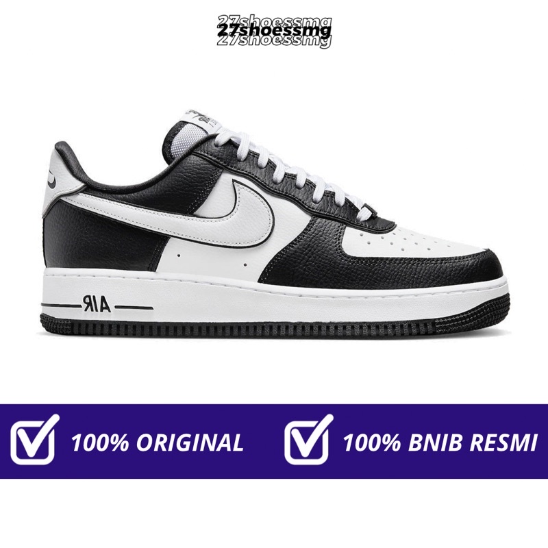 Nike Air Force 1 Panda White Black 100% Original Resmi Nike