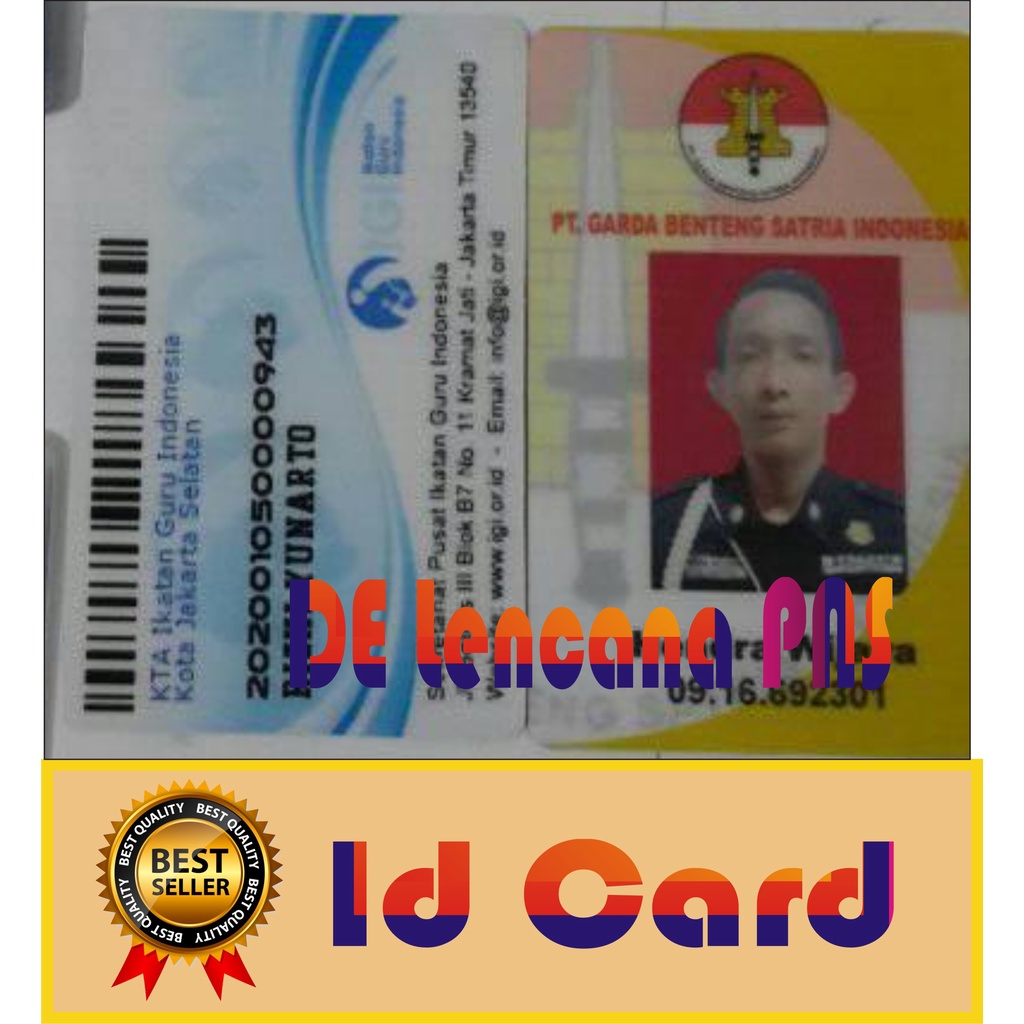 

Cetak kartu pvc | kartu id | kartu pelajar | lencana_pns