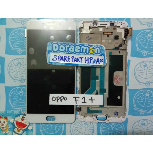 LCD+TOUCHSCREEN+FRAME OPPO F1+/OPPO F1 PLUS X9009 ORIGINAL FULLSET