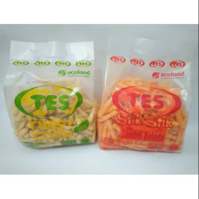 

Aneka cemilan/Stik Jagung dan Balado TES