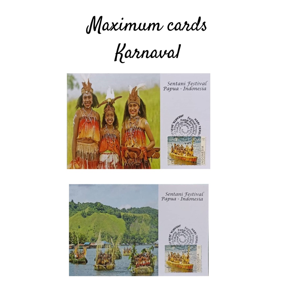 

MC- Maximum Cards Karnaval Kartu pos kartupos / Carnaval Maximum Postcards