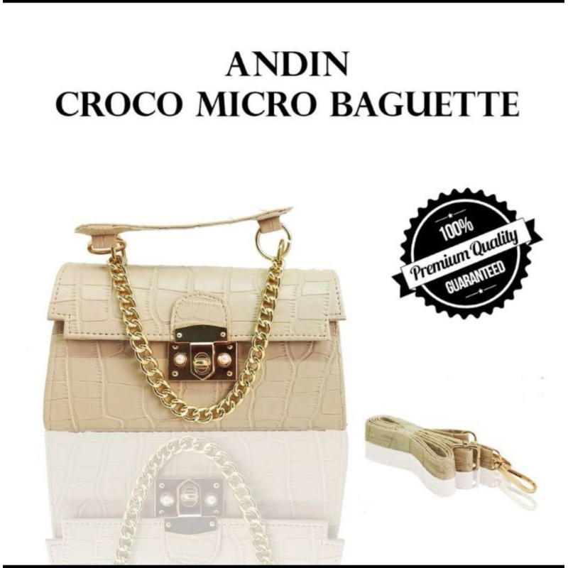 TAS ANDIN CROCO BUEGETTE/TAS MASUK HP/TAS TRENDY 202/TAS SELEMPNG  WANITA