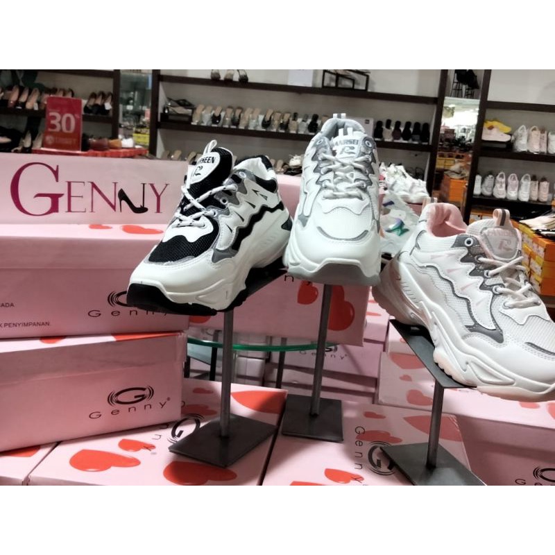 Sepatu sneakers genny, genny sepatu sneakers