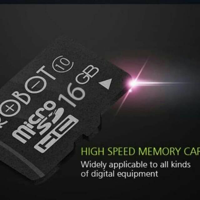 Robot memory 16gb ROBOT 16G TF WITH PACKAGE BLK memory card micro sd class 10 packing