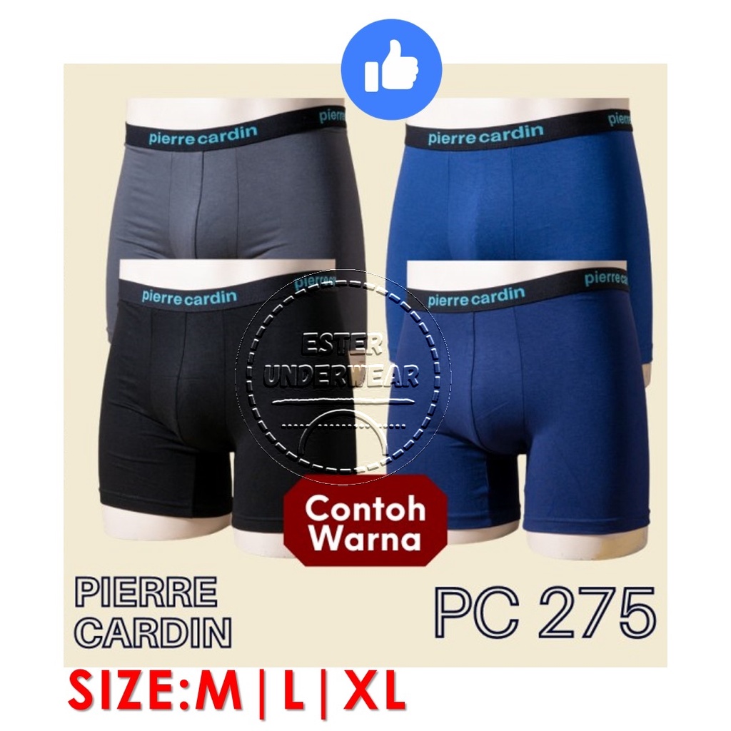 Celana Boxer Pria Pierre Cardin PC 275 ISI-2 PCS