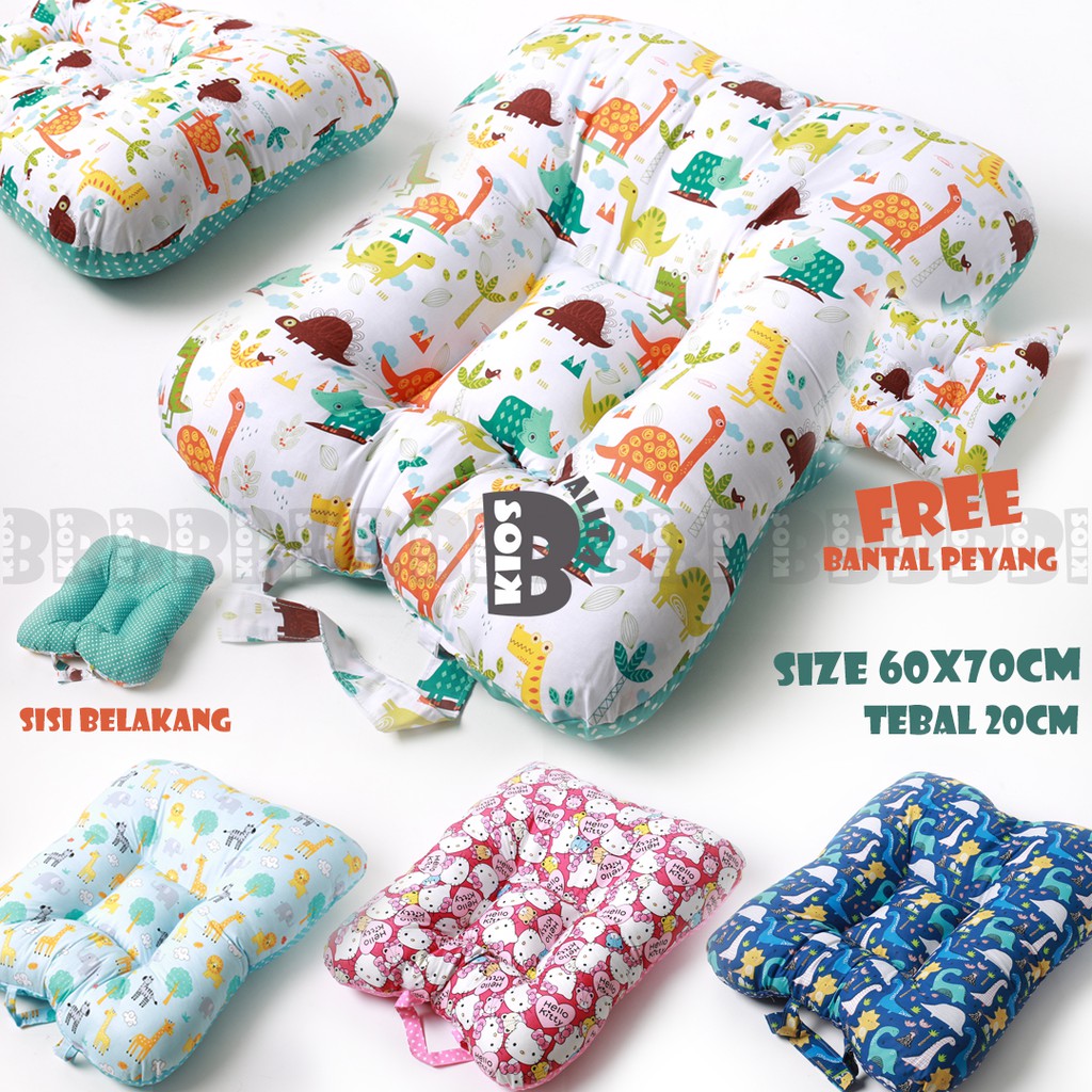 FREE BANTAL PEYANG!! JUMBO KASUR BAYI KOTAK ANTI GUMOH / SOFA DUDUK BABY / KASUR BAYI ALAS TENGKUREP