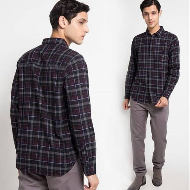 Kemeja three second original