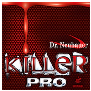 Karet tenismeja bintik Dr Neubauer Killer Pro - Hitam, 1.3MM