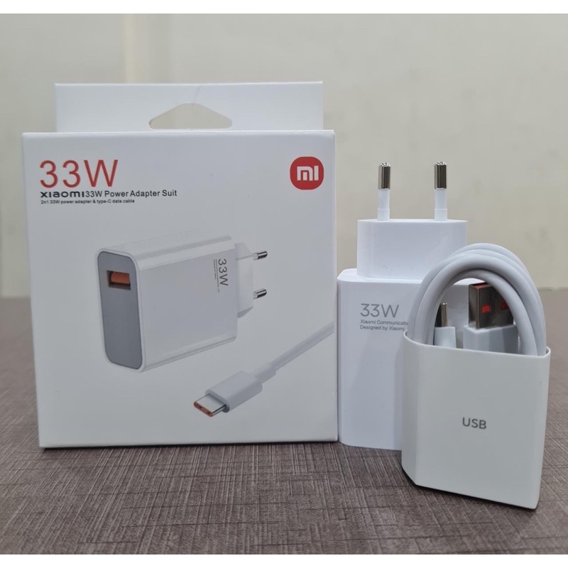 Charger Xiaomi Turbo 33W Original