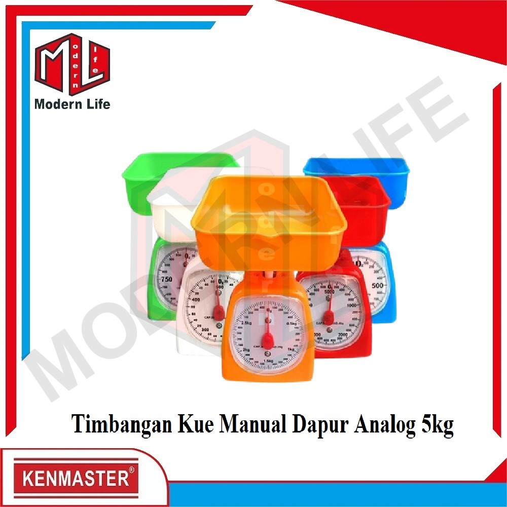 Kenmaster Timbangan Kue 5 KG / Kenmaster Timbangan Dapur Analog 5 KG