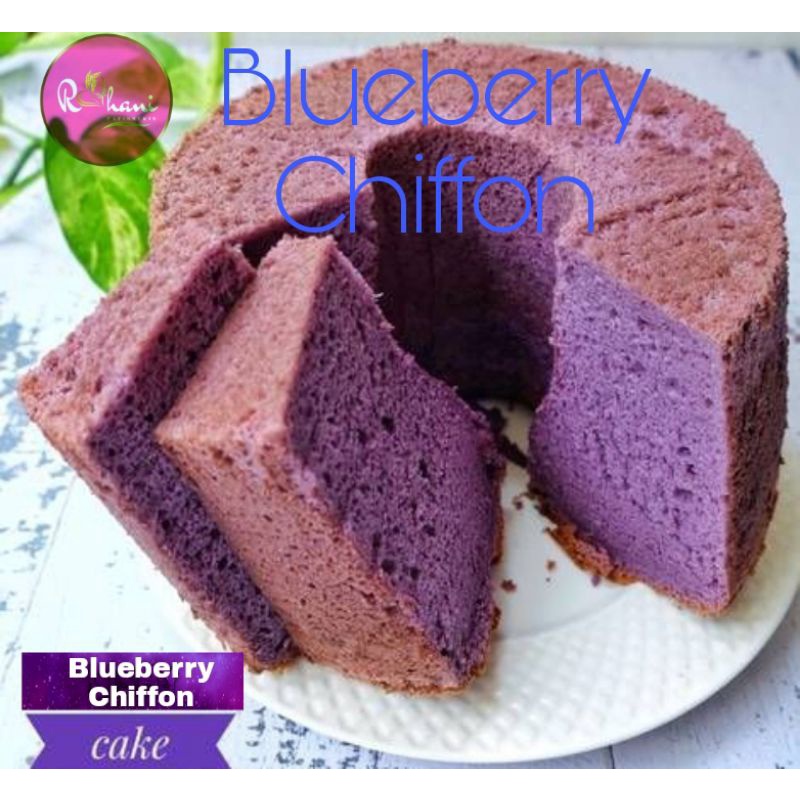 

Bolu Chiffonhiffon Cake Blueberry - Rhani Patisserie