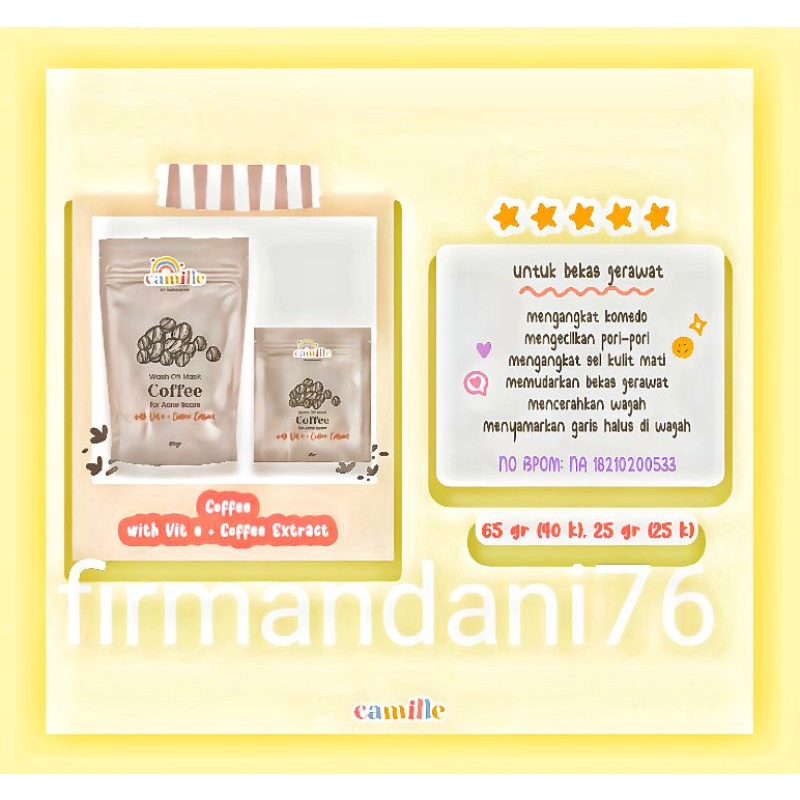 Camille Beauty NadShavv AGENT RESMI PUSAT❤️Langsung Kirim CAMILLE BEAUTY 65gr❤️Bpom Register-3