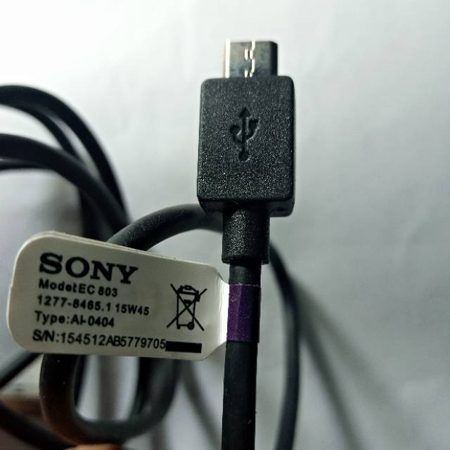 Cable kabel data SONY z1/z2/z3/Z4/z5/z3c/z4c/z5c ORI MICRO USB