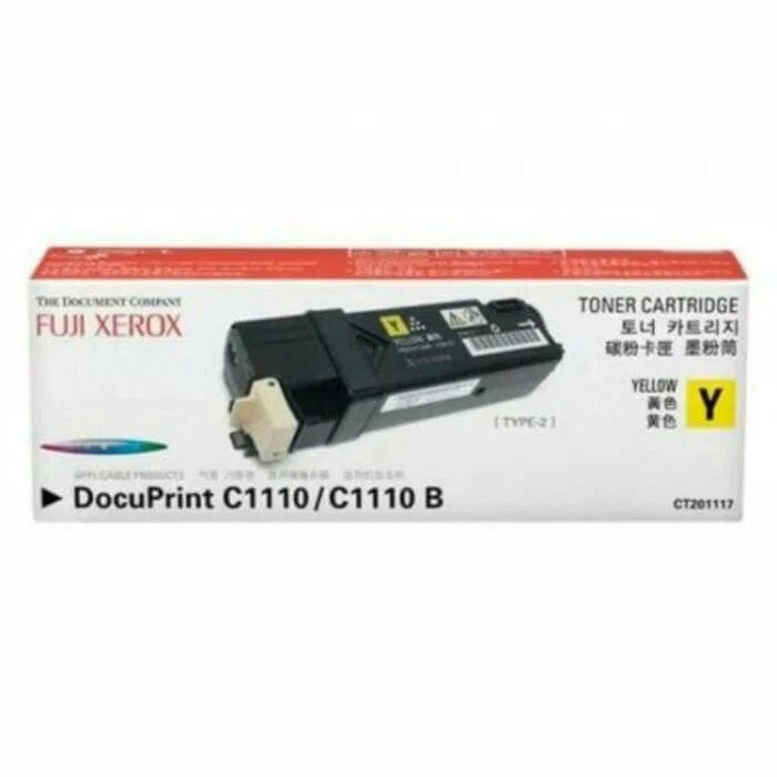 Toner Fujixerox C1110 Yellow CT201117