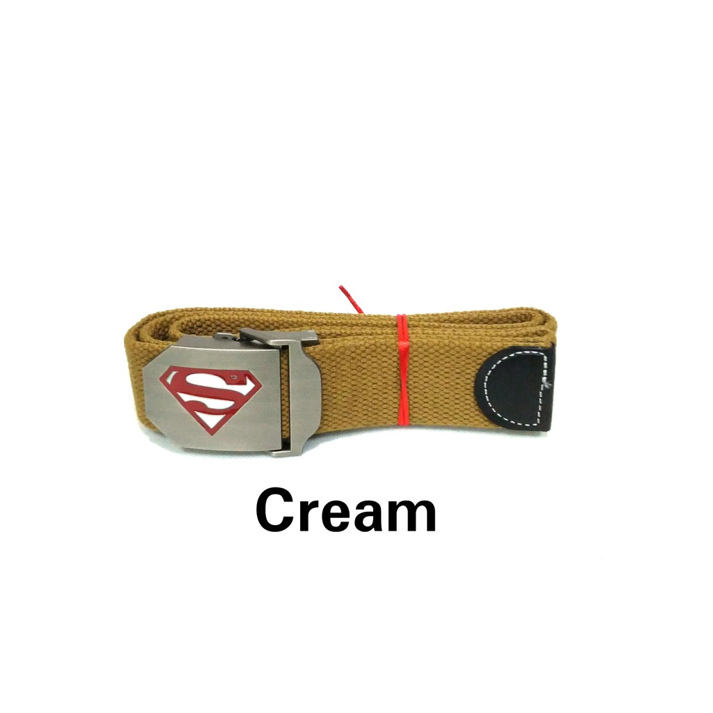 Gesper Ikat Pinggang Pria Laki Cowo Katun Plastik Army Tactical Asli Ori Sabuk Belt Impor Polos - Z-D