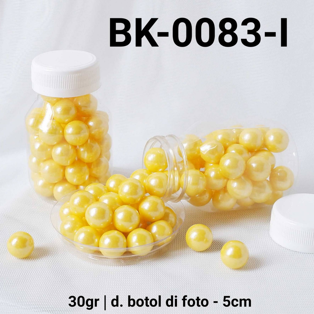 

BK-0083-I Sprinkles sprinkle sprinkel 30gr 30 gram mutiara kuning yamama baking grosir murah sprinkles cake dekorasi mutiara trimit decoration story sprinklestory sprinklesstory sprinkle story yamama baking
