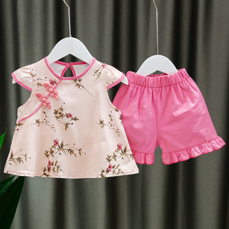 Victori Setelan Cheongsam 641 Baju Anak Perempuan