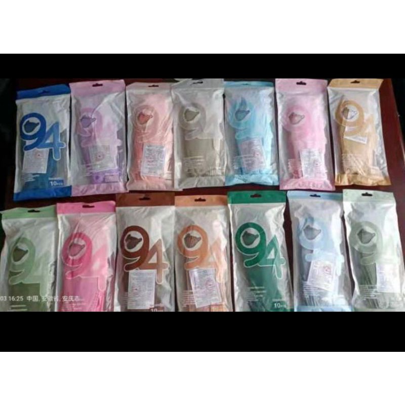 masker kf 94 warna soft 3 ply kemenkes