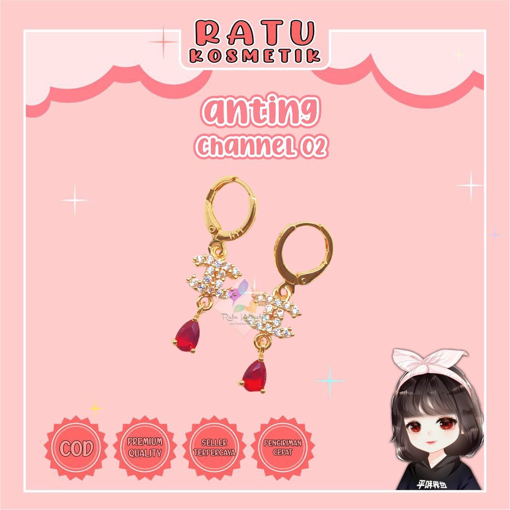 ❤ RATU ❤ Anting Xuping Fashion Korea Wanita Dewasa