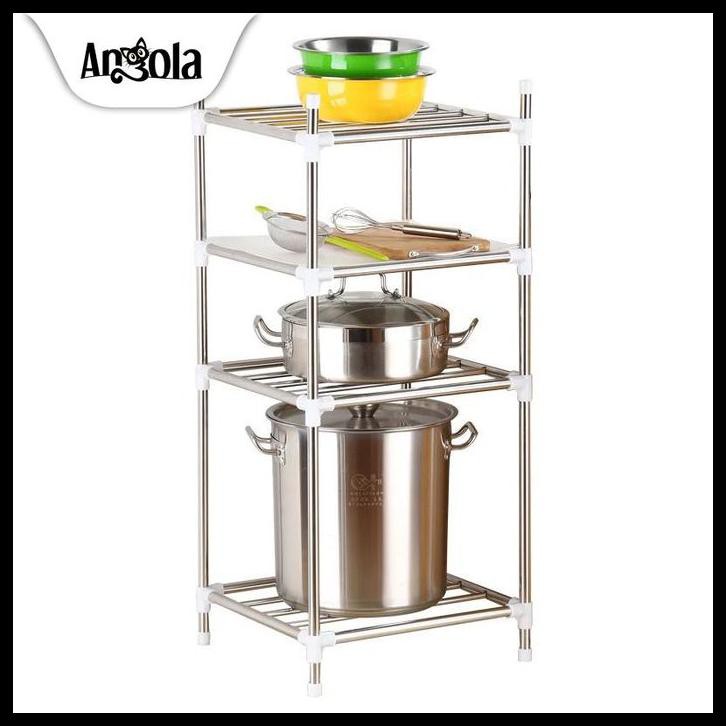 Kualitas Terbaik - Angola Rak Dapur Peralatan E15 Penyimpanan Rak Panci Tempat Alat Dapur - 4