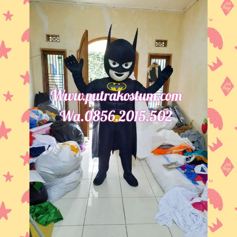 kostum badut batman