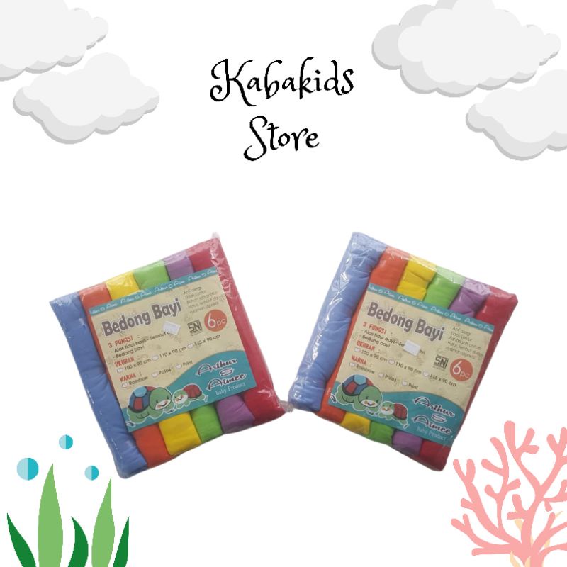 Arthur&amp;Aimee Bedong  Rainbow Pack Isi 6 VLP