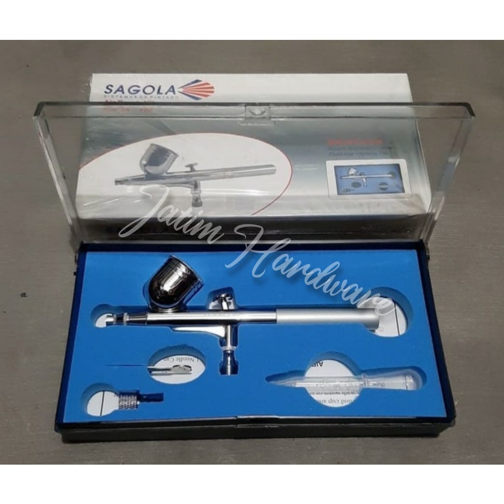 Sagola Spraygun Lukis SL130/Spray Gun 472 S/ Spraygun HLVP Mini/sagola spray gun lukis sl330