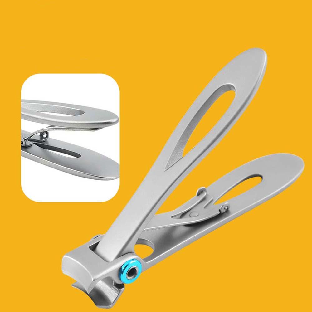 Needway   Manicure Cutters Stainless Steel Anti-Percikan Pemotong Kuku Penghilang Kulit Mati