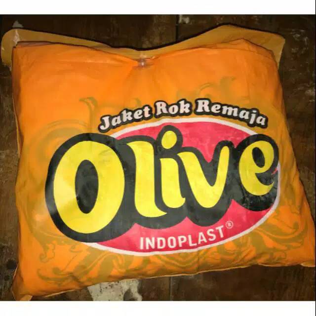 Jas Hujan Jaket ROK OLIVE Indoplast