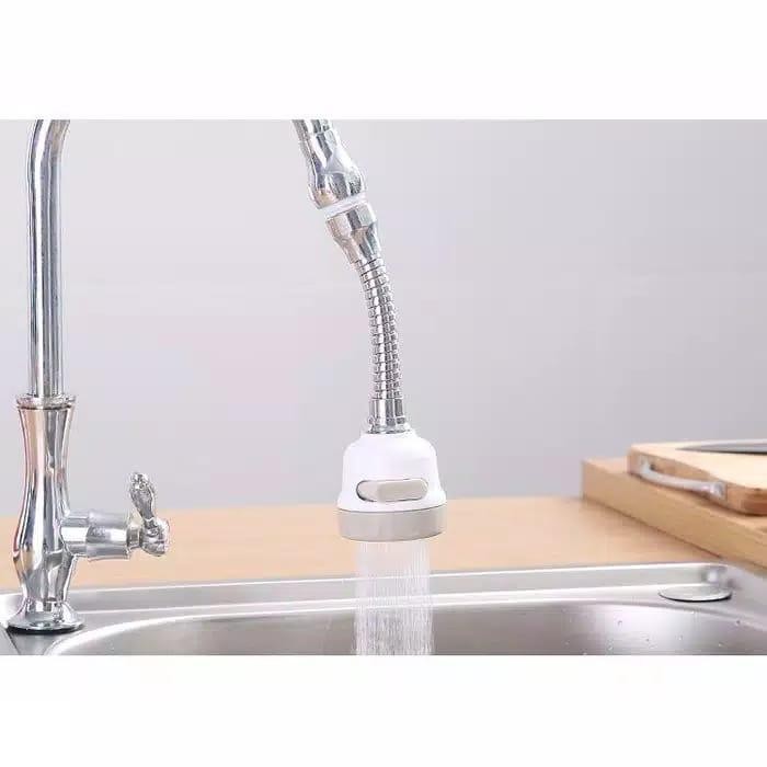 K732 Flexible Faucet Sprayer 360 Rotasi Sambungan Kran Penghemat Air