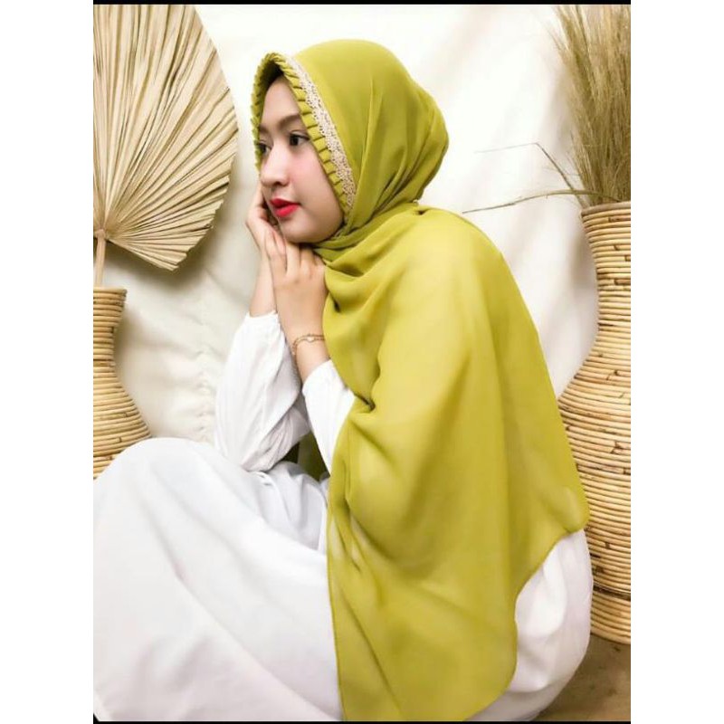 pasmina lipit renda