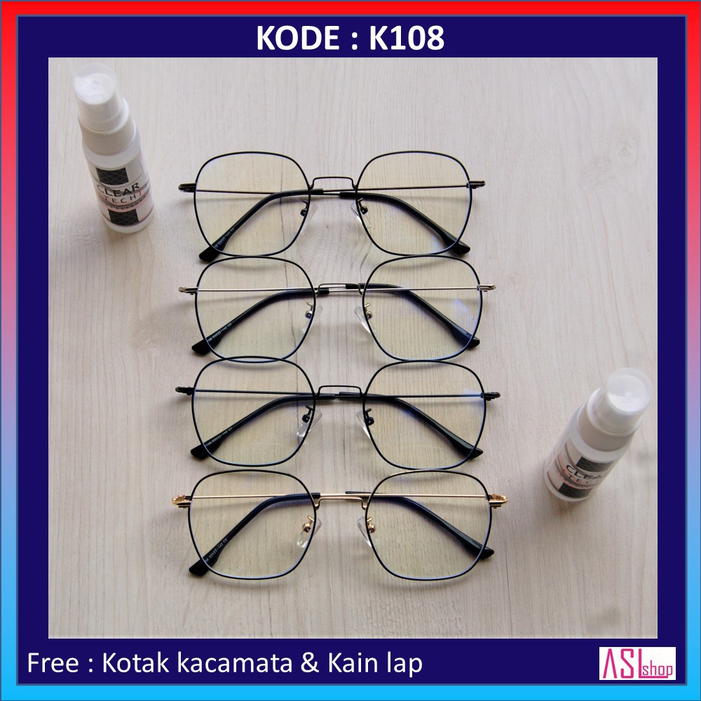 FRAME KACAMATA MINUS KOREA KODE : K108