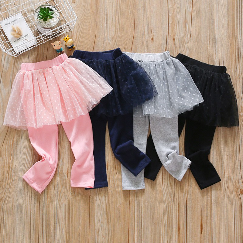 Plazababyku LEGGING HAZEL TUTU Legging Rok Tutu Anak Perempuan Lucu Usia 1-5 TAHUN