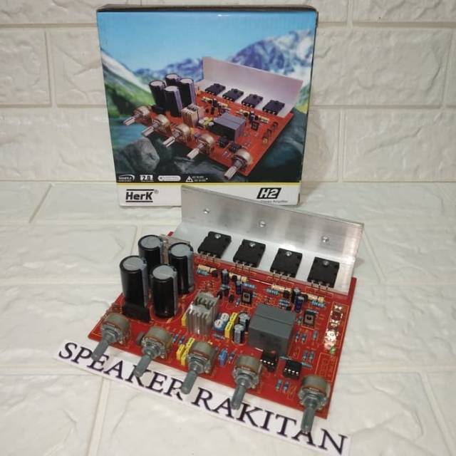 Kit Amplifier Stereo 2x150Watt HERK H-2