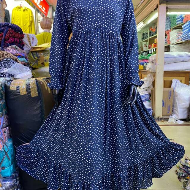 Gamis Motif Frilla Kode NWP