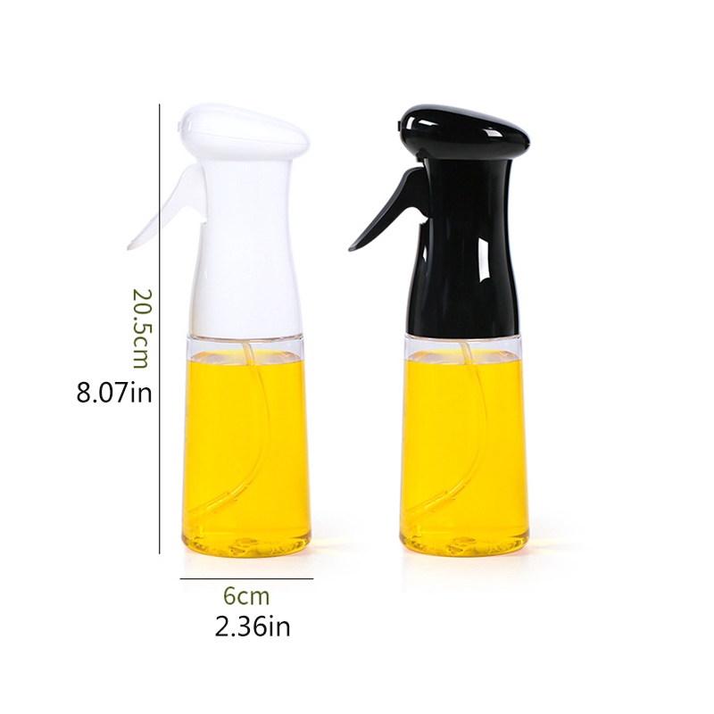 200ml Botol Semprot Minyak Zaitun Mist Sprayers Vinegar Dispenser Memanggang Roasting Baking Barbecue Oil Sprayer Alat Masak Dapur