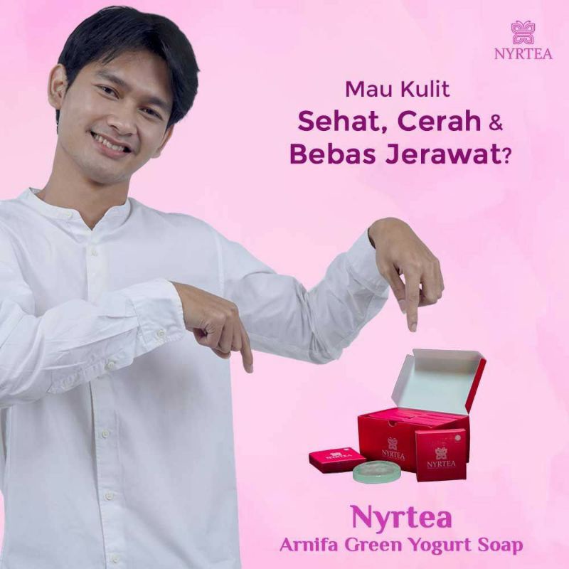 Sabun Glowing Arnifa Green Yogurt