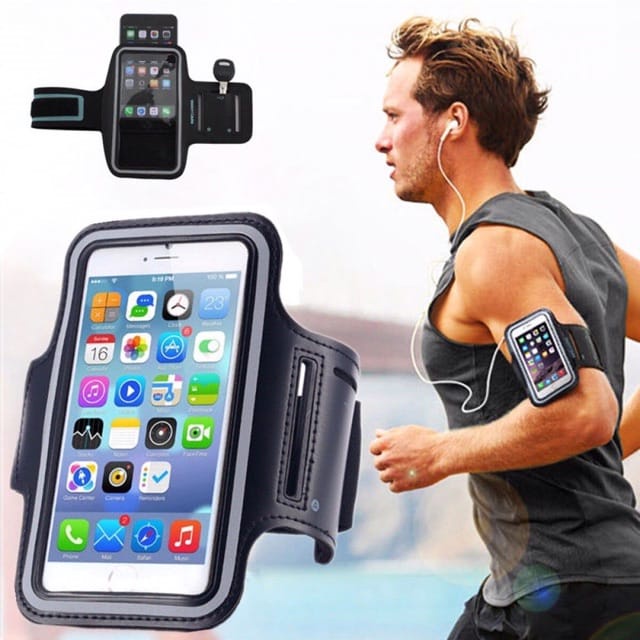 SPORTS UNIVERSAL CASE SARUNG HP DI LENGAN WATERPROOF ANTI AIR 6,5 INCH