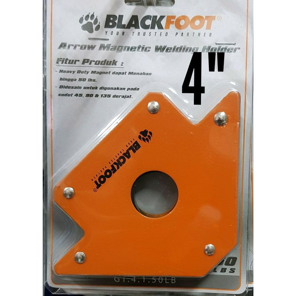 BLACKFOOT Welding Magnet Siku Las 50 lbs Magnetic Hold 4 Inch