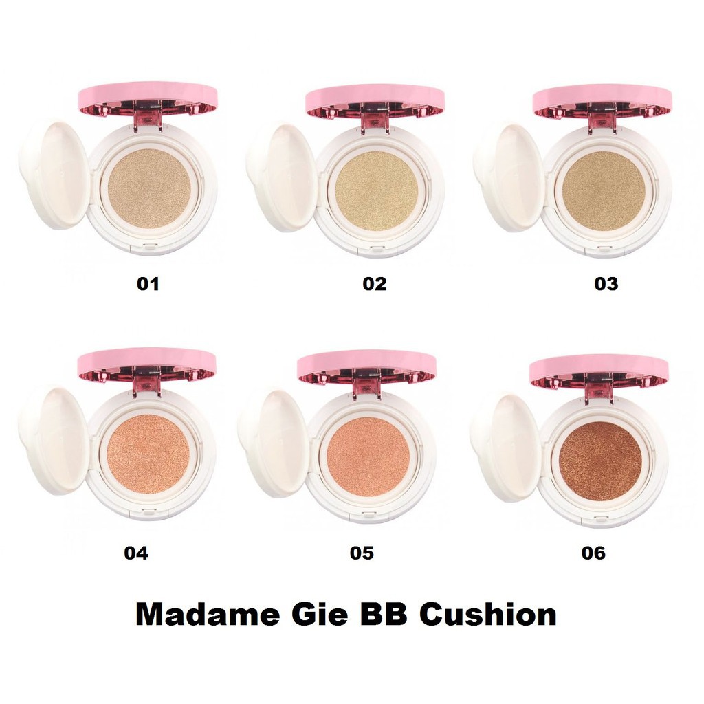 MADAME GIE BB CUSHION - TOTAL COVER BB FEMME CUSHION ORIGINAL BPOM