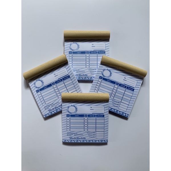 

Nota Olshop 1 Ply Seperenam (Motif Biru)