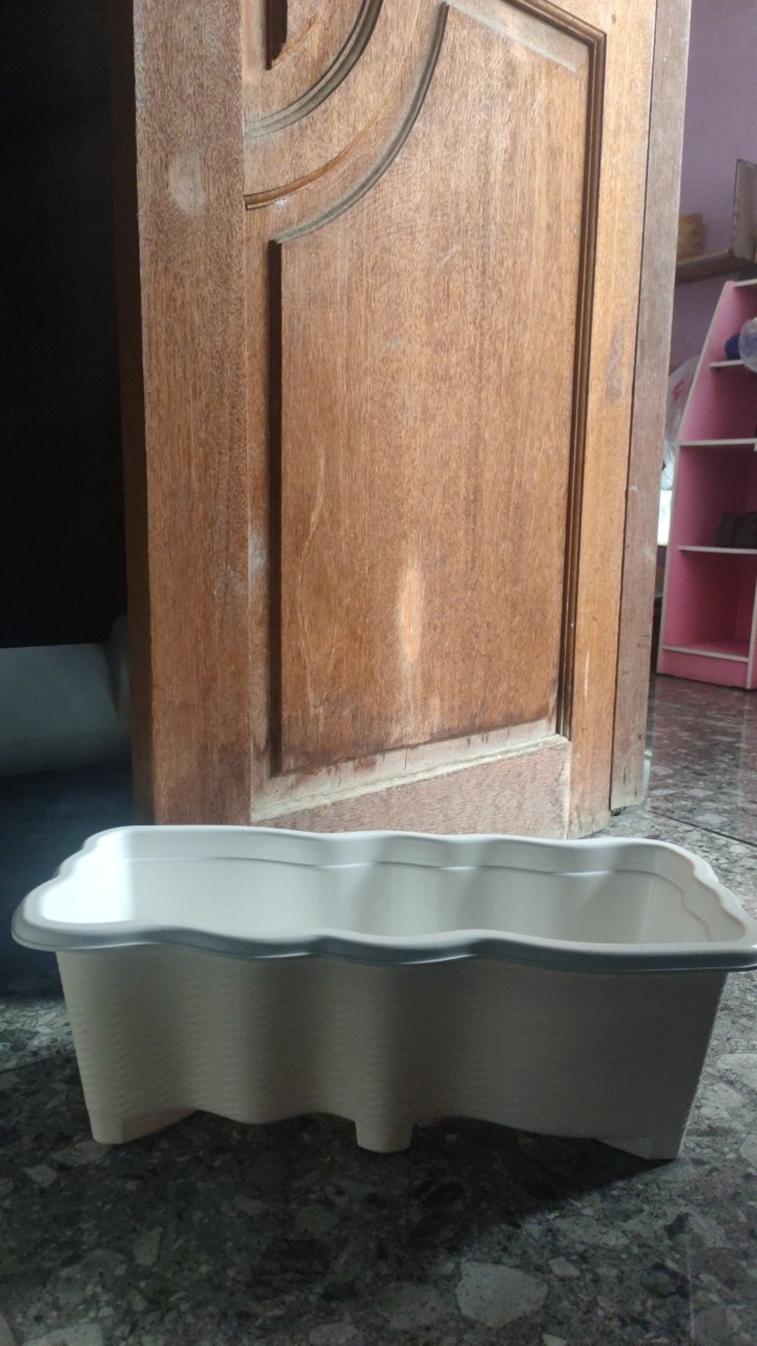 Pot Bunga Panjang Sgp05 Putih